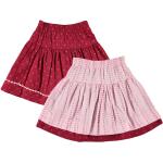 Reduzierte Rote Isar Trachten Kinderröcke aus Baumwolle für Mädchen Größe 92 
