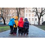 Marineblaue Isbjörn of Sweden Kinderschneeanzüge & Winteroveralls für Kinder mit Pinguinmotiv aus Nylon Größe 122 