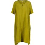 Grüne Kurzärmelige Ischiko Mini Minikleider & kurze Kleider für Damen Größe L für den für den Frühling 
