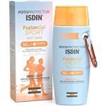 Ölfreie ISDIN Gel Sport Sonnenschutzmittel LSF 50 mit Antioxidantien 
