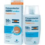 Ölfreie ISDIN Bio Sonnenschutzmittel 50 ml LSF 50 mit Antioxidantien für  alle Hauttypen für das Gesicht 