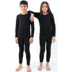 Reduzierte Langärmelige langarm Unterhemden für Kinder aus Fleece für Jungen für den für den Winter 