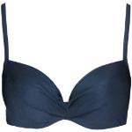 Marineblaue Unifarbene Barts Bikini-Tops für starken Halt für Damen Größe M 