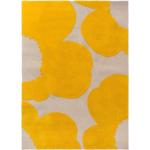 Iso Unikko Wollteppich Yellow, 140x200 cm