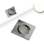 Weiße ISOLED Rechteckige Dimmbare LED Einbauleuchten Gebürstete 