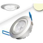 Silberne ISOLED Runde Dimmbare LED Einbauleuchten 