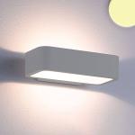 Silberne ISOLED LED Wandlampen aus Aluminium 