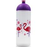 ISYbe Kinder-Trinkflasche, Flamingo 0,7L, BPA-frei, auslaufsicher, Kohlensäure geeignet
