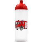 ISYbe Original Marken-Trink-Flasche für Kinder und Erwachsene, 700 ml, BPA-frei, Feuerwehr-Motiv, geeignet für Schule-Reisen-Sport & Outdoor, Auslaufsicher auch mit Kohlensäure