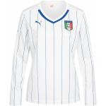 Damen Langarm Auswärts Trikot Shirt Sweatshirt Italien Italia weiß PUMA Gr. L