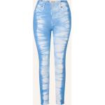 Reduzierte Hellgraue ITEM m6 Slim Fit Jeans aus Baumwolle für Damen Größe S für den für den Sommer 
