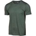 Grüne Langärmelige Ivanhoe of Sweden T-Shirts aus Wolle für Herren Größe XL für den für den Winter 