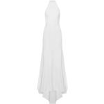 Weiße IVY OAK Maxi Brautkleider & Hochzeitskleider mit Knopf für Damen Größe XXL für die Braut für den für den Winter 