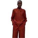 Reduzierte Rote IVY OAK Transparente Blusen & durchsichtige Blusen durchsichtig aus Polyamid für Damen Größe XXL 