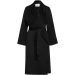 Schwarze IVY OAK Nachhaltige Wollmäntel aus Wolle für Damen Größe 6 XL 