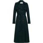 Reduzierte Grüne Elegante IVY OAK Trenchcoats mit Knopf aus Wolle für Damen Größe XL für den für den Winter 