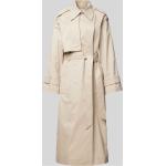 Beige IVY OAK Trenchcoats aus Baumwolle für Damen Größe XS für den für den Herbst 