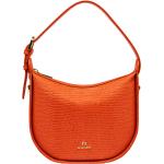 Reduzierte Orange Aigner Lederhandtaschen für Damen Klein 