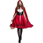 Reduzierte Rote Rotkäppchen Sexy Kostüme für Damen Größe XL 