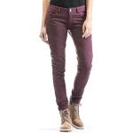 Reduzierte Rote Ixon Stretch-Jeans mit Reißverschluss aus Denim für Damen Größe S 