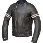 Schwarze IXS Biker-Lederjacken aus Leder für Herren Größe XL 