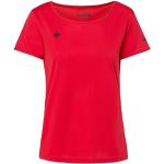Rote Kurzärmelige izas T-Shirts für Damen Übergrößen 