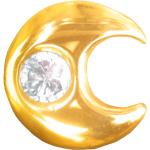 Goldene Motiv Wellsamed Diamant Ohrringe aus Gold 