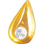 Goldene Motiv Wellsamed Edelsteinketten aus Gold 22 Karat mit Zirkonia 
