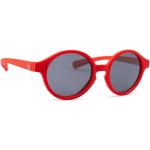 Rote IZIPIZI Kunststoffsonnenbrillen für Kinder 