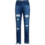 Reduzierte Blaue J BRAND High Waist Jeans mit Reißverschluss aus Baumwolle für Damen Größe XS 