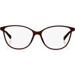 Braune Vollrand Brillen aus Kunststoff für Damen 