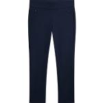 Marineblaue Wasserdichte Winddichte J. LINDEBERG Slim Fit Jeans mit Reißverschluss aus Polyamid für Damen Größe XXL 