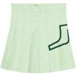 Grüne Faltenröcke mit Reißverschluss für Damen Größe M 