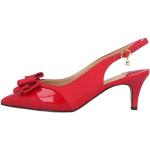 Reduzierte Rote Spitze Pfennigabsatz High Heels & Stiletto-Pumps in Normalweite für Damen 