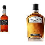 Jack Daniel’s Bonded Tennessee Whiskey (1 x 0.7l) 50% Vol. - Der Geschmack hält, was die Optik verspricht. & Gentleman Jack Tennessee Whiskey (1 x 0.7l) 40% Vol. -Doppelt gefiltert.
