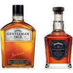 Jack Daniel‘s Single Barrel Select Tennessee Whiskey (1x0.7l) & Jack Daniel's Gentleman Jack Tennessee Whiskey (1 x 0.7l), 40 Prozent Vol.