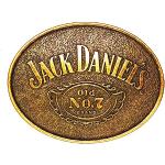 Goldene Jack Daniel's Gürtelschnallen & Gürtelschließen für Herren Einheitsgröße 