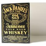 Jack Daniels Black Billboard Metall Werbeschild - Tennessee Scotch Whisky Wandbehang Home Decor- Blechschild Bar Schild Barbedarf