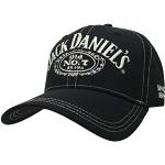 Schwarze Jack Daniel's Jack Daniels Snapback-Caps aus Baumwolle für Herren Größe S 