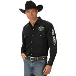 Jack Daniels Hemd Westernhemd Shirt JD01 Black (L)