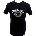 Schwarze Jack Daniel's T-Shirts aus Baumwolle für Herren Größe L 
