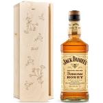 Jack Daniels Honey in gravierter Kiste