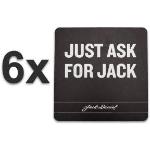 Jack Daniel's Jack Daniels Bierdeckel 6-teilig 6 Personen 