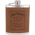 Silberne Jack Daniel's Jack Daniels Flachmänner & Taschenflaschen aus Edelstahl 
