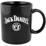 Schwarze Jack Daniel's Kaffeetassen aus Keramik 