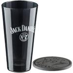 Schwarze Jack Daniel's Jack Daniels Runde Cocktailgläser aus Glas 