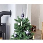Reduzierte Schwarze Christbaumkugeln & Weihnachtsbaumkugeln aus Kristall 