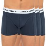 Blaue Sportliche Jack & Jones Boxer-Briefs & Retropants aus Baumwollmischung enganliegend für Herren Größe XXL 3-teilig 