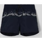 Marineblaue Jack & Jones Kinderbadehosen & Kinderbadepants aus Baumwolle für Jungen Größe 176 