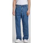 Blaue Jack & Jones Alex Wide Leg Jeans & Relaxed Fit Jeans aus Baumwolle für Herren Weite 36, Länge 32 